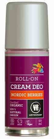 Urtekram Organik Nordic Berries Krem Rollon Deodorant